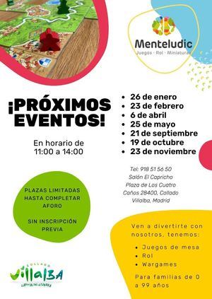 El programa de Ocio en Familia ‘Menteludic kids’ de Collado Villalba tiene una nueva cita este domingo en El Capricho