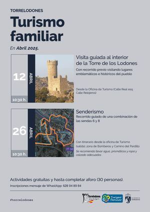 Torrelodones organiza nuevas sendas y visitas a la Torre de los Lodones en abril
