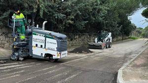 Galapagar invierte 600.000 euros en acerado y asfaltado en urbanizaciones
