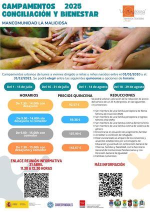 La Mancomunidad La Maliciosa abre la inscripción para sus campamentos de verano en Guadarrama, Los Molinos, Cercedilla, Navacerrada y Collado Mediano