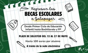 El 12 de mayo, Galapagar abre el plazo para la solicitud de las becas escolares
