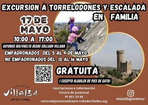 El área de Juventud de Collado Villalba organiza una jornada campestre y de escalada
