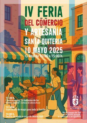 Alpedrete celebra este sábado su IV Feria del Comercio y Artesanía Santa Quiteria