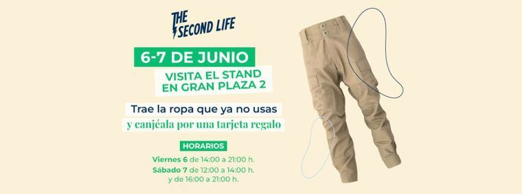 Gran Plaza 2 y The Second Life comprarán ropa de segunda mano a cambio de tarjetas regalo este fin de semana