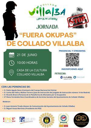 Collado Villalba organiza una jornada informativa sobre la ocupación de viviendas el sábado, 21 de junio