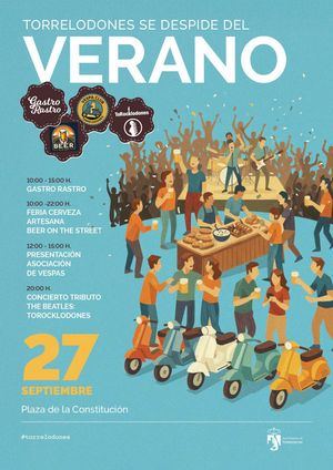 Torrelodones despide el verano con un Gastro Rastro, Feria de la Cerveza y un tributo a los Beatles