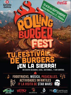 Collado Villalba acoge este fin de semana Rolling Burger Fest, el Festival Gastronómico de la Hamburguesa