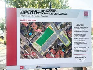 La Comunidad adjudica la redacción del proyecto para construir el aparcamiento disuasorio de la Estación de Torrelodones