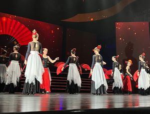 Un grupo de alumnas de la Escuela de Danza de Las Rozas participa en el Festival Internacional de las Artes Populares en China