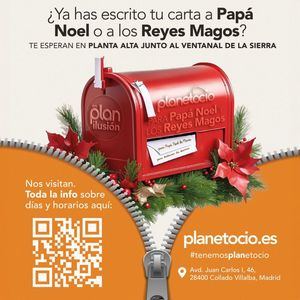 La magia de la Navidad llega a PlanetOcio con la visita de Papá Noel y uno de los Reyes Magos