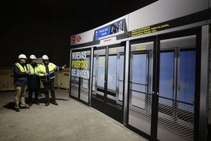 Comienza la instalación de las puertas de andén para la automatización de la Línea 6 de Metro