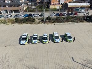 La Policía Local de Collado Villalba incorpora cinco nuevos vehículos patrulla híbridos y eléctricos