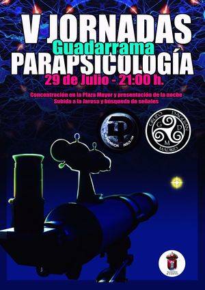 Jornada de parapsicología y alerta OVNI en Guadarrama