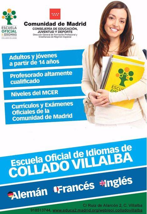 La Escuela Oficial de Idiomas abre la matrícula para el curso