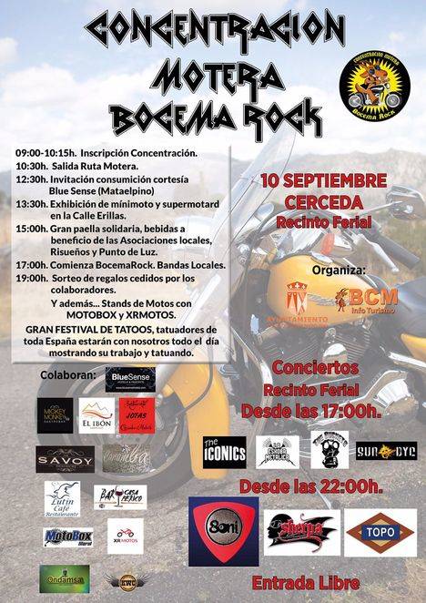 II edición de Bocema Rock en el Recinto Ferial de Cerdeda