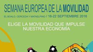 Semana de la Movilidad en El Boalo, Cerceda y Mataelpino