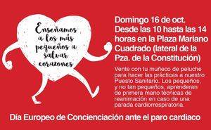 Día Europeo de concienciación contra el paro cardíaco