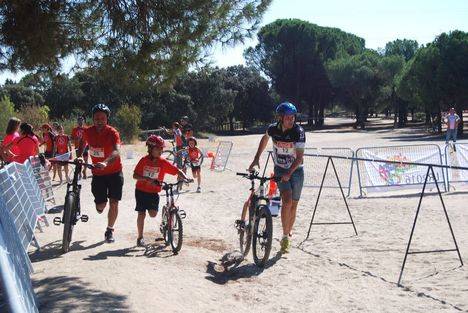 Las Rozas acogió el Duatlon Escolar