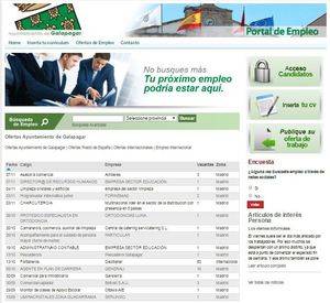 El Portal de Empleo recoge la oferta de 30 puestos de trabajo