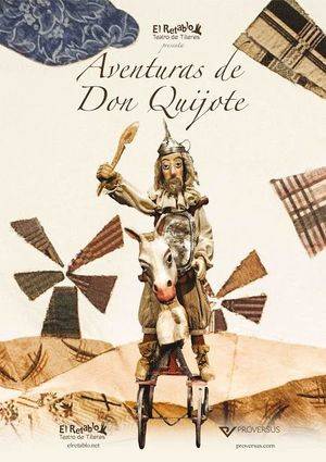 El teatro de títeres con “Las aventuras de Don Quijote”