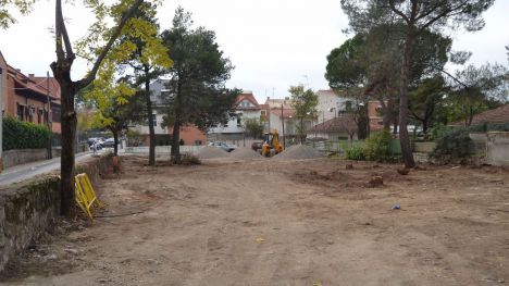 Nuevo aparcamiento público en el centro de Torrelodones