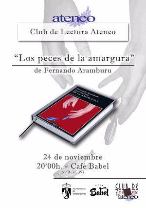 Aramburu para el Club de Lectura del Ateneo de Torrelodones