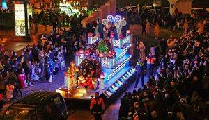 Todo preparado para la gran cabalgata de Reyes