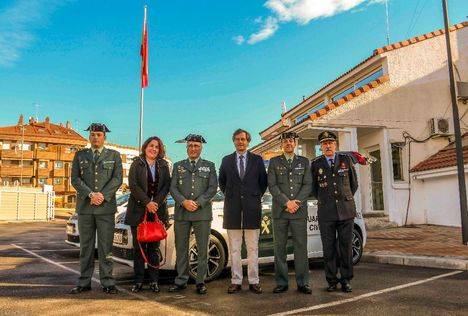 La Guardia Civil recibe dos vehículos nuevos en Boadilla