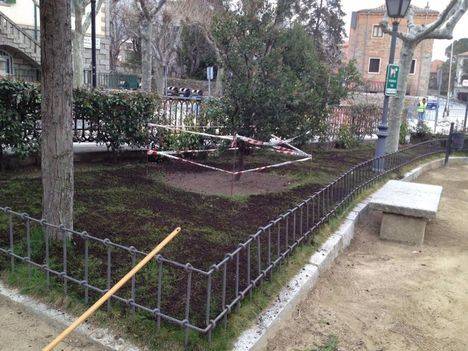 Comienzan los trabajos de adecuación de las zonas verdes