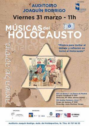 "Músicas del Holocausto" y música Sacra en la programación cultural