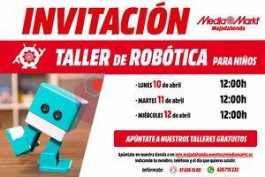 Taller de robótica para niños en Media Markt