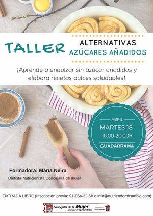 Nuevos talleres de mujer del ayuntamiento de Guadarrama.