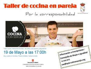 Taller gratuito de cocina en pareja