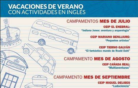 Las actividades de verano ofrecen más de 2.000 plazas