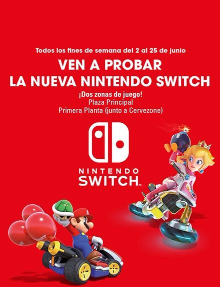 Diviértete con la Nintendo Switch en Sexta Avenida