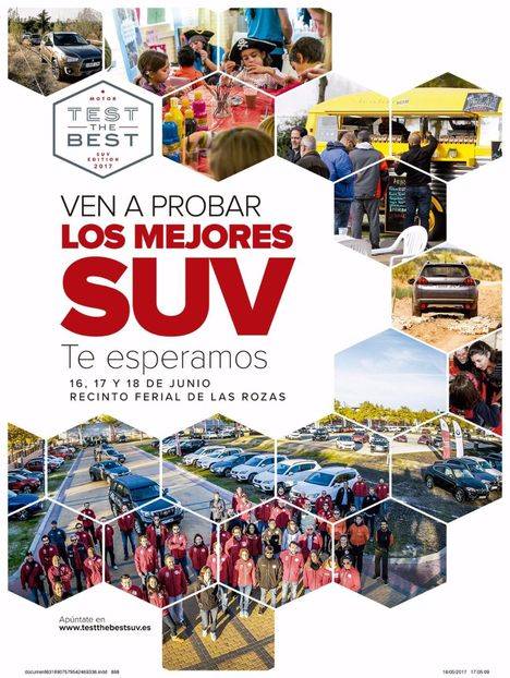 La Feria del Motor “Test The Best SUV” este fin de semana en Las Rozas