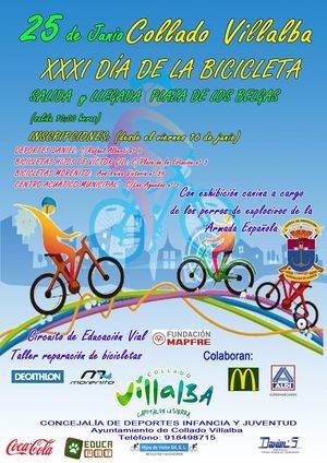 Collado Villalba celebra la XXXI edición del ‘Día de la Bicicleta’