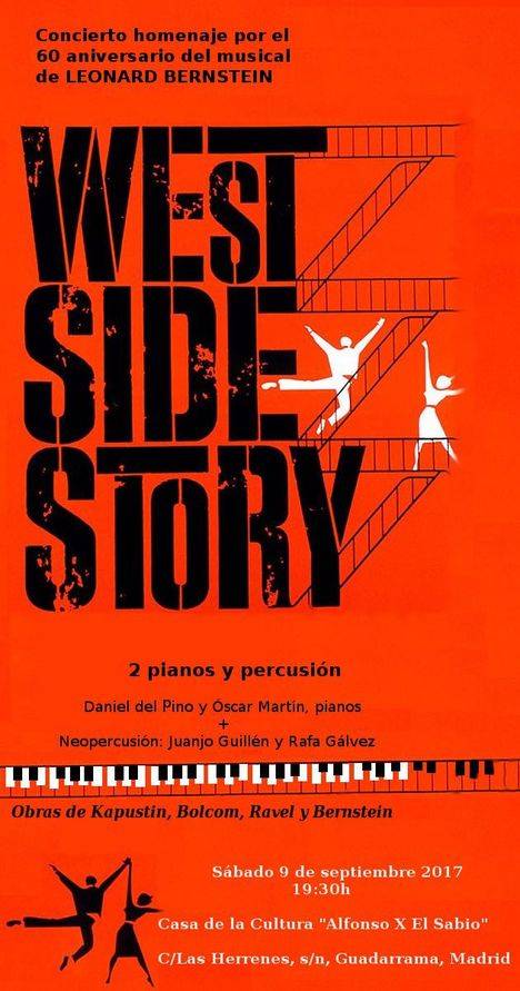Concierto homenaje al famoso musical West Side Story