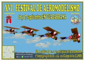 Guadarrama celebra su XVI Festival de Aeromodelismo