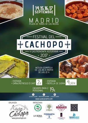 Feria del cachopo en la Plaza Multiusos de Las Rozas
 