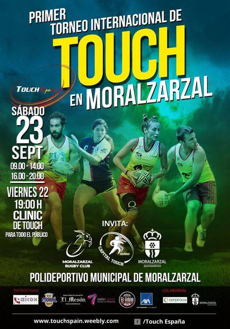 Primer torneo internacional de Touch Rugby de Moralzarzal