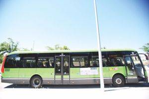 Dos kilómetros andando para coger el autobús