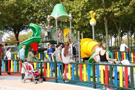 Inaugurado el parque de Jorge Manrique tras su remodelación