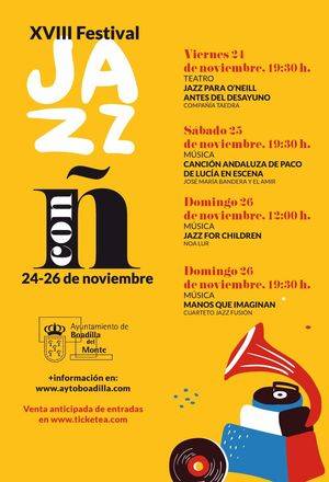 Boadilla celebrará su XVIII Festival de Jazz entre los días 24 y 26 de noviembre