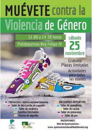 Actividades para conmemorar el Día Internacional contra la Violencia de Género