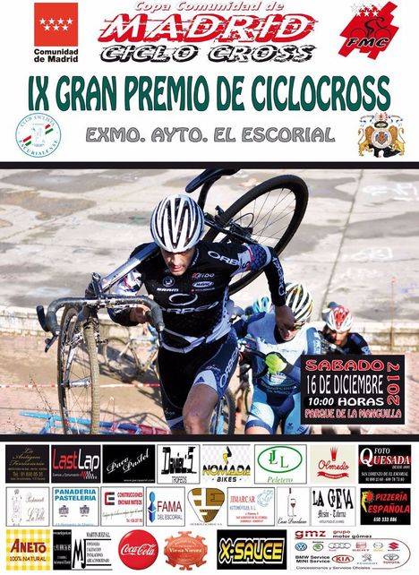 El Escorial se prepara para celebrar el Ciclocross