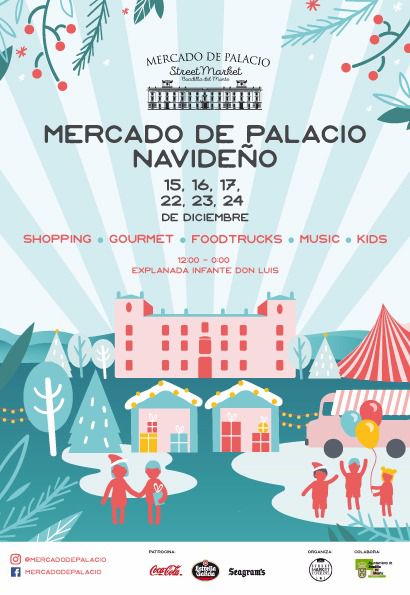 La Navidad llega a Mercado de Palacio que este mes abre dos fines de semana