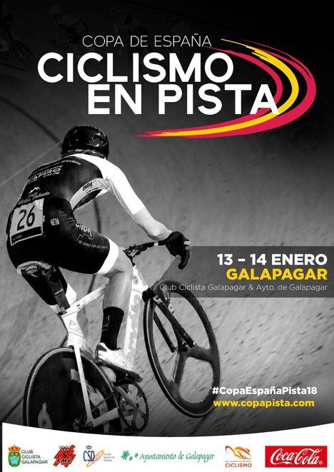 Galapagar, sede de la Copa de España de ciclismo en pista 2017-2018