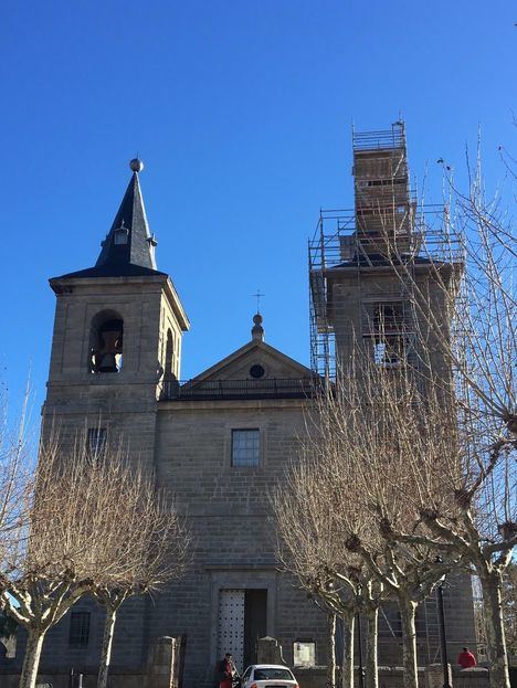 Comienzan las obras de restauración de las torres de San Bernabé