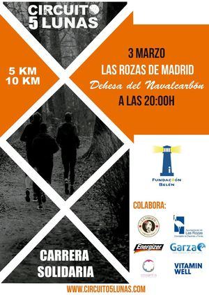 Primera carrera nocturna por la Dehesa de Navalcarbón